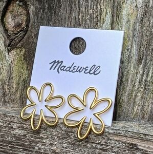 ✨️Madewell🌼 Beautiful Flower Power Post Earrings ✨️